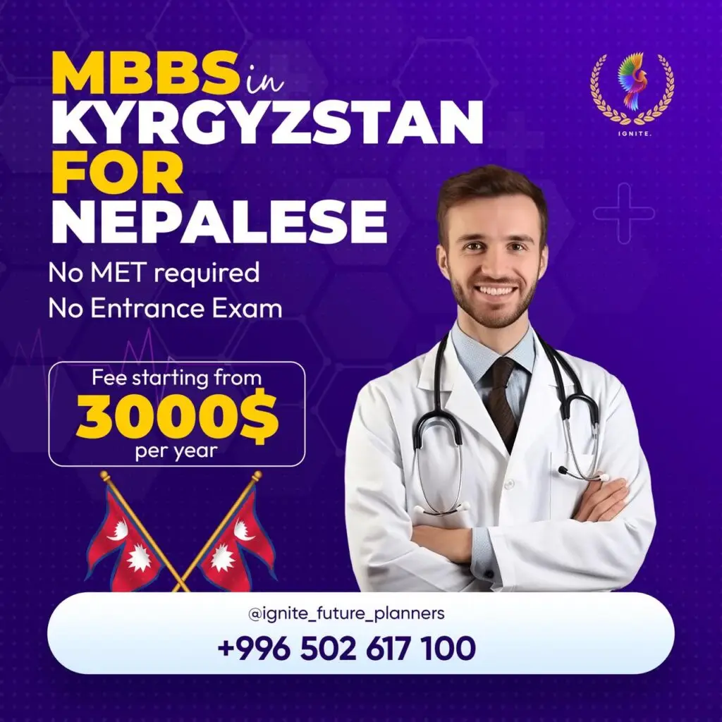 MBBS IN KYRGYZSTAN FOR NEPALESE